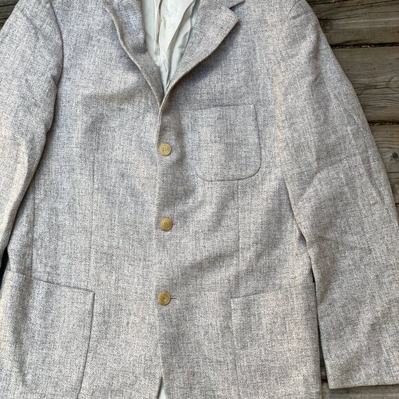 Hugo Boss Lambswool Micro Patterned Multipocket Jacket Large 098 - Picture 11 of 12